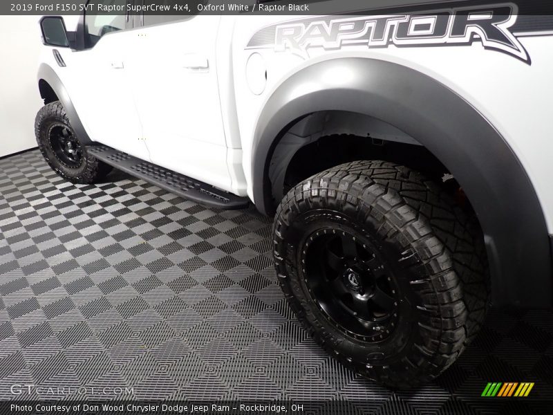 Oxford White / Raptor Black 2019 Ford F150 SVT Raptor SuperCrew 4x4