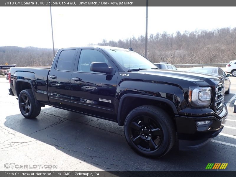 Onyx Black / Dark Ash/Jet Black 2018 GMC Sierra 1500 Double Cab 4WD