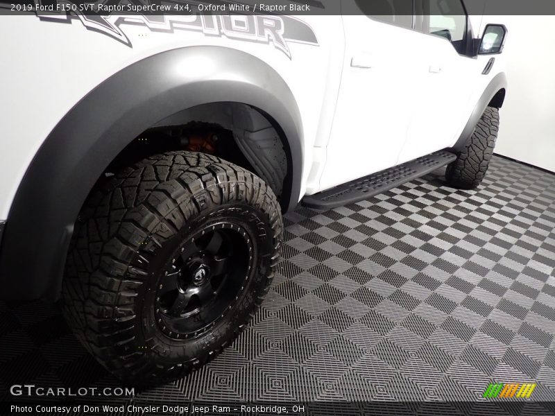 Oxford White / Raptor Black 2019 Ford F150 SVT Raptor SuperCrew 4x4