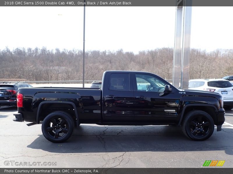 Onyx Black / Dark Ash/Jet Black 2018 GMC Sierra 1500 Double Cab 4WD