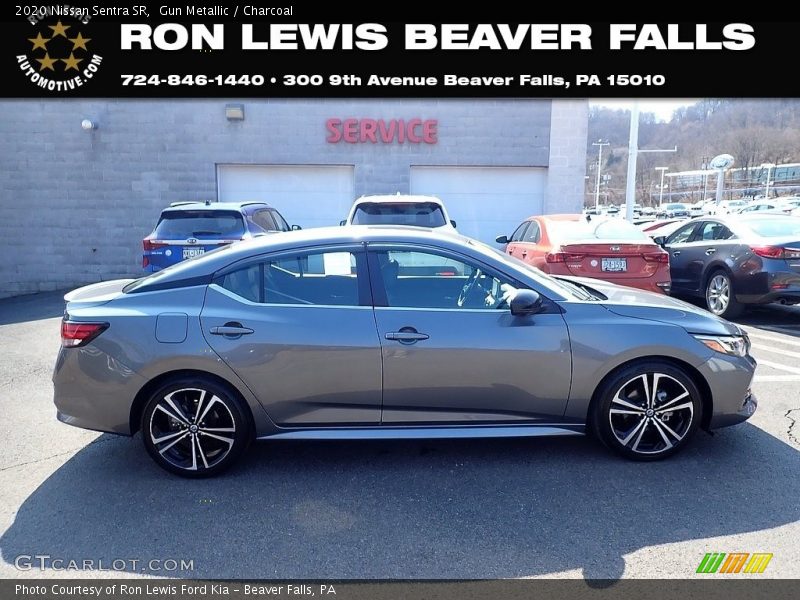 Gun Metallic / Charcoal 2020 Nissan Sentra SR