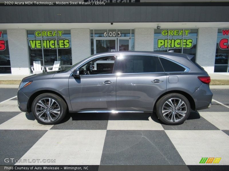 Modern Steel Metallic / Ebony 2020 Acura MDX Technology