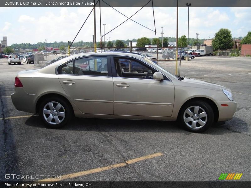 Light Almond Beige / Beige 2008 Kia Optima LX