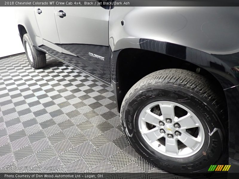 Black / Jet Black/Dark Ash 2018 Chevrolet Colorado WT Crew Cab 4x4