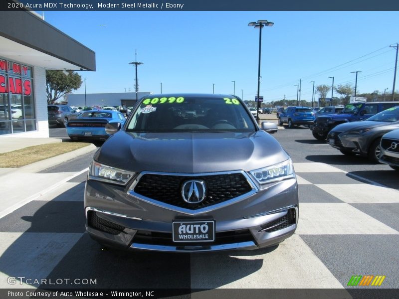 Modern Steel Metallic / Ebony 2020 Acura MDX Technology