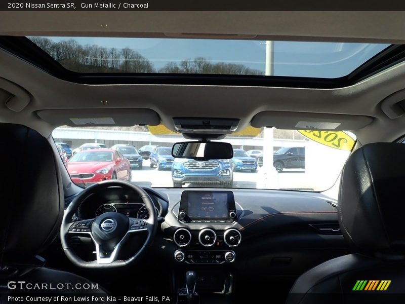 Gun Metallic / Charcoal 2020 Nissan Sentra SR