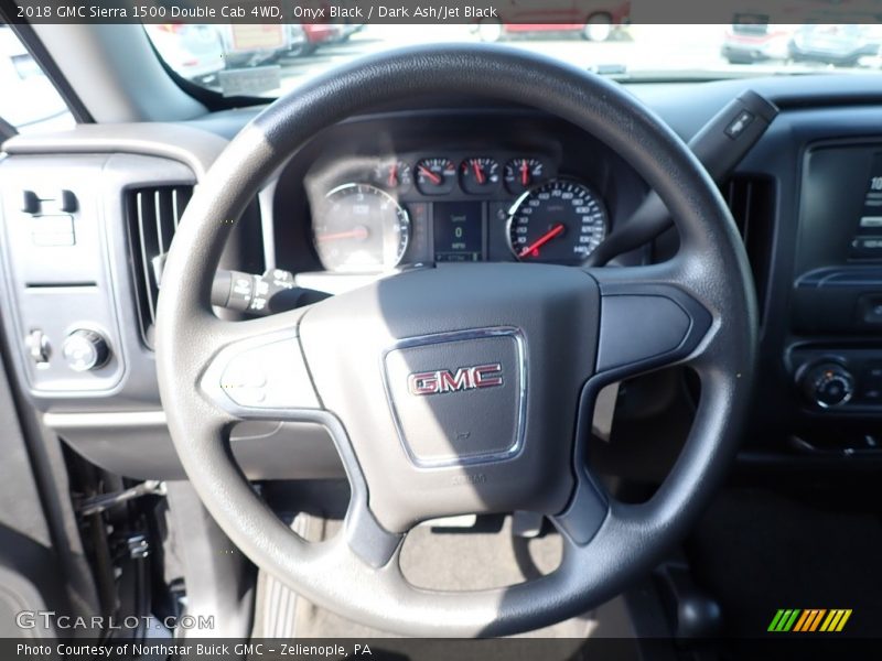 Onyx Black / Dark Ash/Jet Black 2018 GMC Sierra 1500 Double Cab 4WD