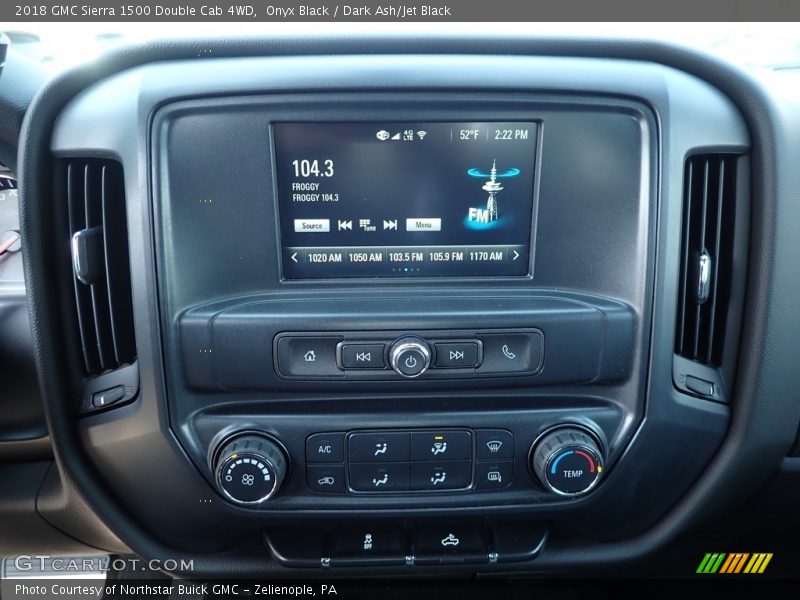 Onyx Black / Dark Ash/Jet Black 2018 GMC Sierra 1500 Double Cab 4WD