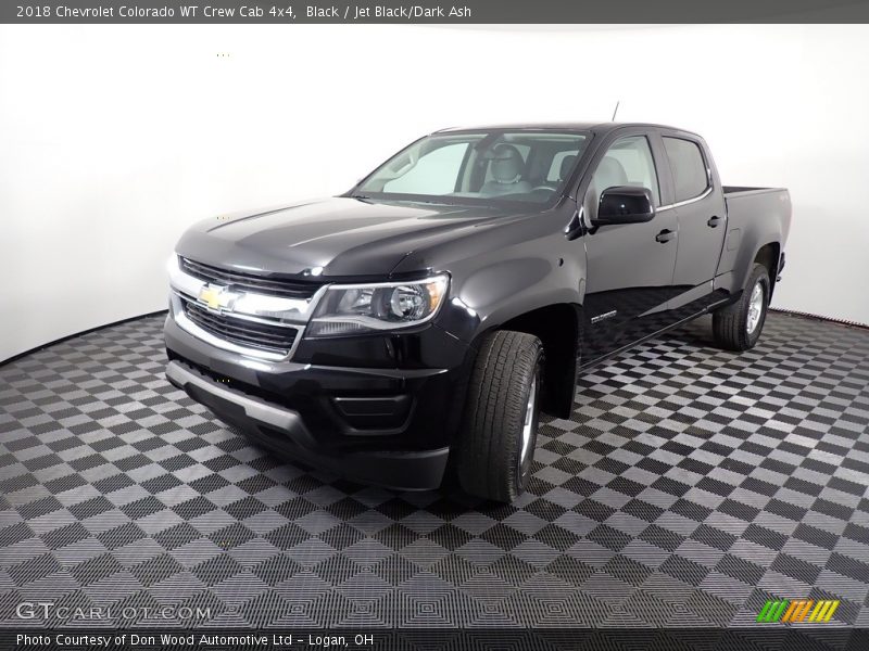 Black / Jet Black/Dark Ash 2018 Chevrolet Colorado WT Crew Cab 4x4