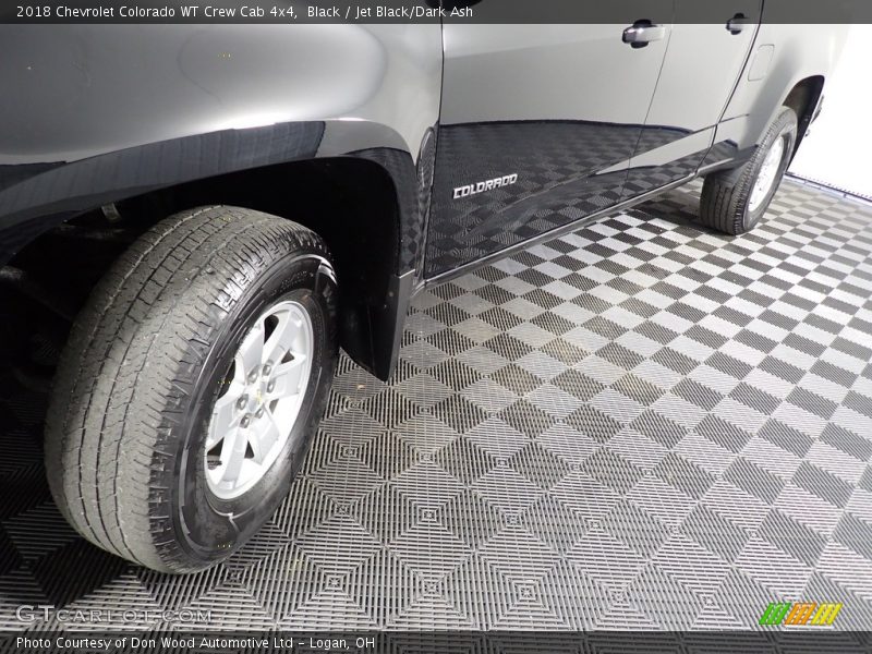 Black / Jet Black/Dark Ash 2018 Chevrolet Colorado WT Crew Cab 4x4