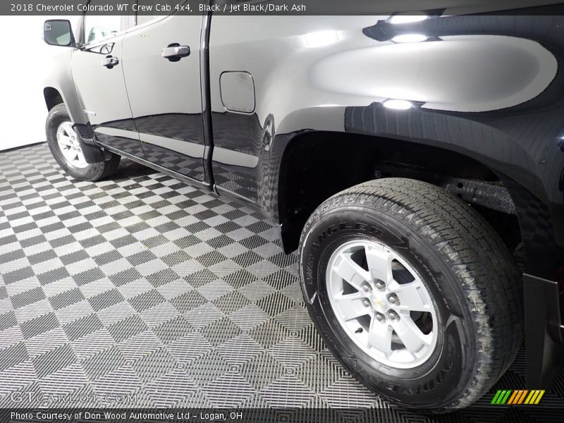 Black / Jet Black/Dark Ash 2018 Chevrolet Colorado WT Crew Cab 4x4