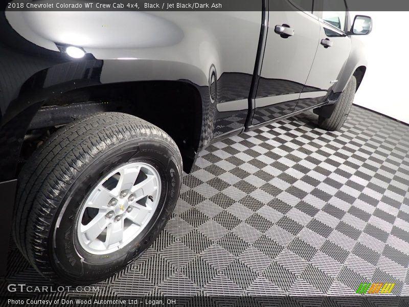 Black / Jet Black/Dark Ash 2018 Chevrolet Colorado WT Crew Cab 4x4