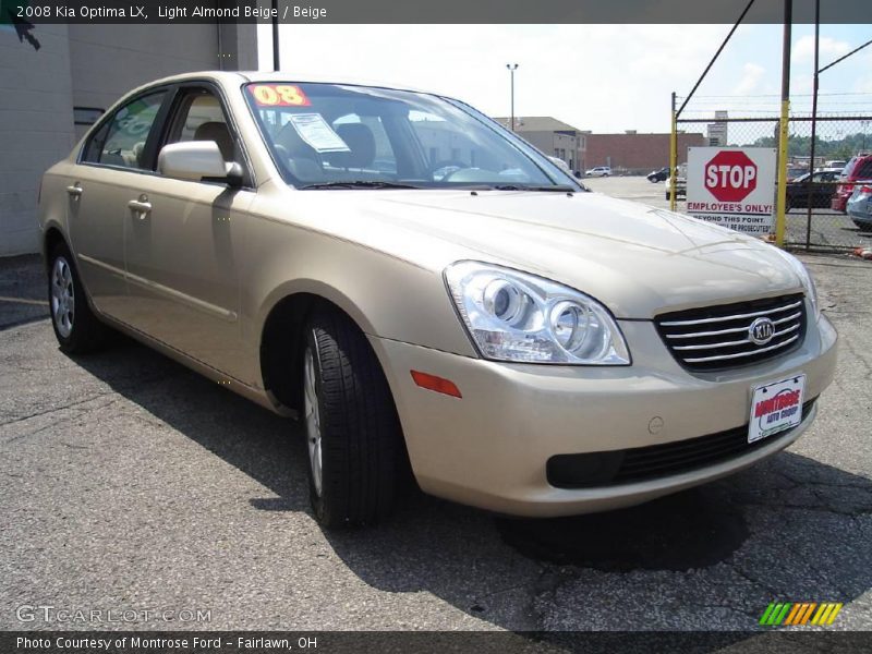 Light Almond Beige / Beige 2008 Kia Optima LX