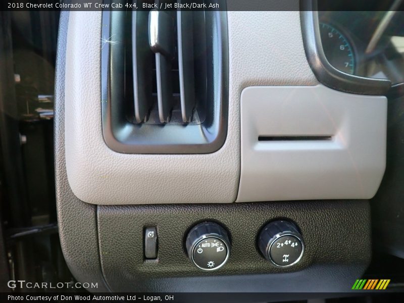 Black / Jet Black/Dark Ash 2018 Chevrolet Colorado WT Crew Cab 4x4