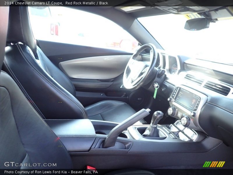 Red Rock Metallic / Black 2014 Chevrolet Camaro LT Coupe