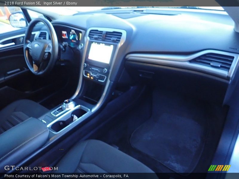 Ingot Silver / Ebony 2018 Ford Fusion SE