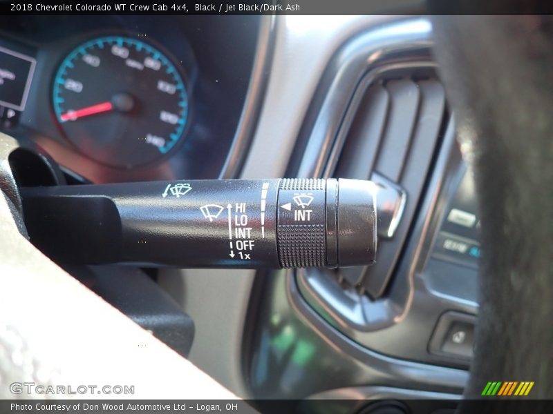 Black / Jet Black/Dark Ash 2018 Chevrolet Colorado WT Crew Cab 4x4