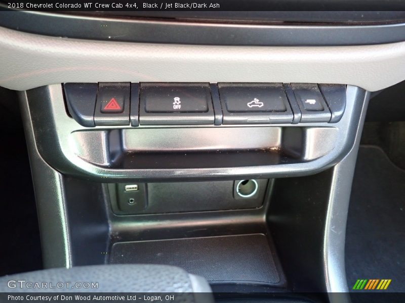 Black / Jet Black/Dark Ash 2018 Chevrolet Colorado WT Crew Cab 4x4