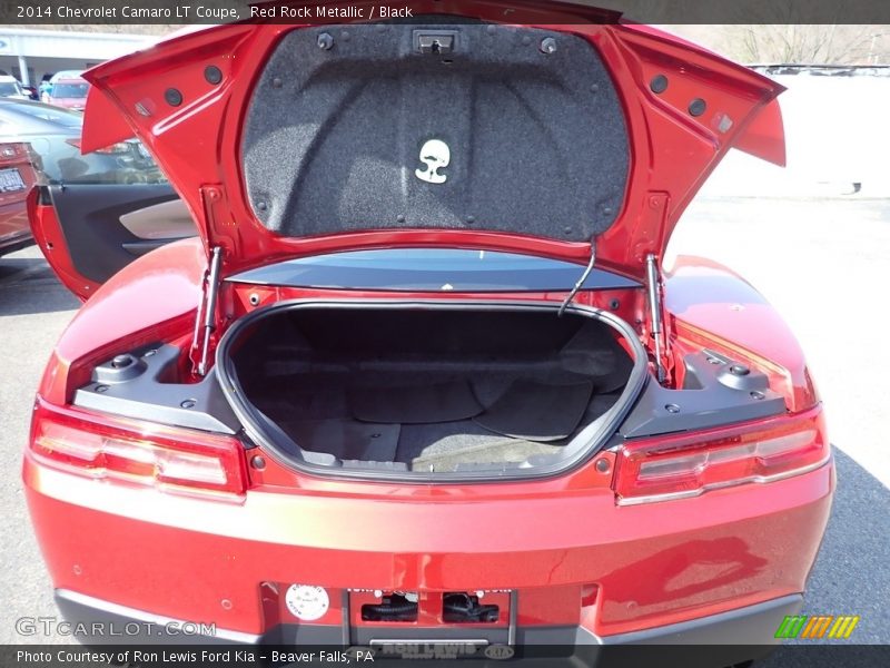 Red Rock Metallic / Black 2014 Chevrolet Camaro LT Coupe