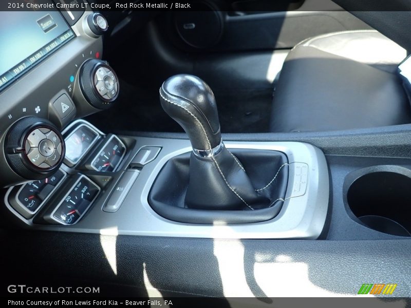 Red Rock Metallic / Black 2014 Chevrolet Camaro LT Coupe