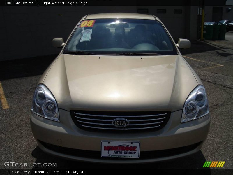 Light Almond Beige / Beige 2008 Kia Optima LX