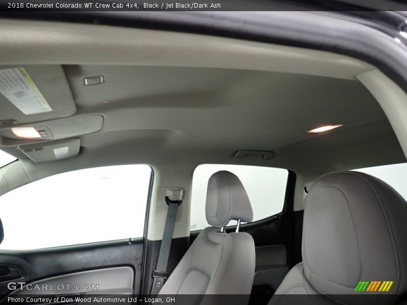 Black / Jet Black/Dark Ash 2018 Chevrolet Colorado WT Crew Cab 4x4