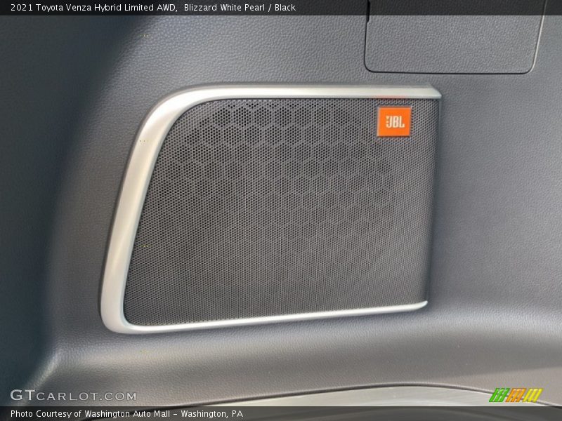 Blizzard White Pearl / Black 2021 Toyota Venza Hybrid Limited AWD
