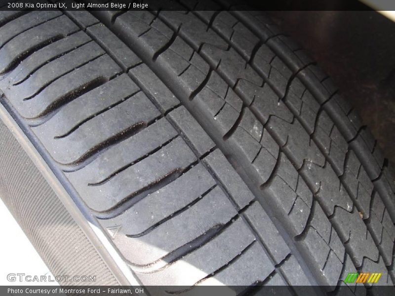 Light Almond Beige / Beige 2008 Kia Optima LX