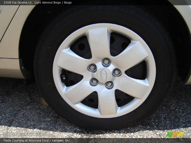 Light Almond Beige / Beige 2008 Kia Optima LX