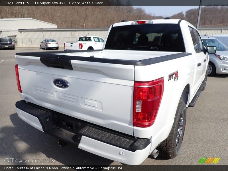 Oxford White / Black 2021 Ford F150 STX SuperCrew 4x4