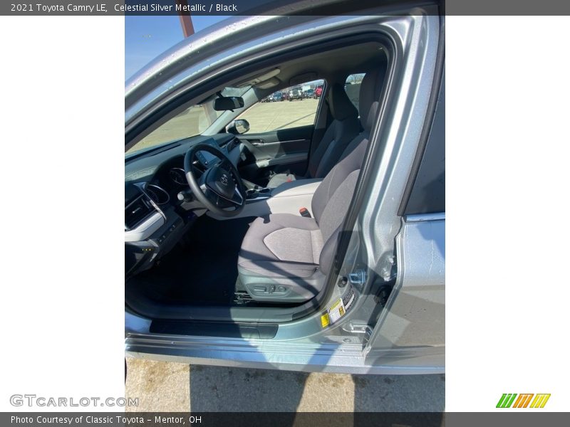 Celestial Silver Metallic / Black 2021 Toyota Camry LE
