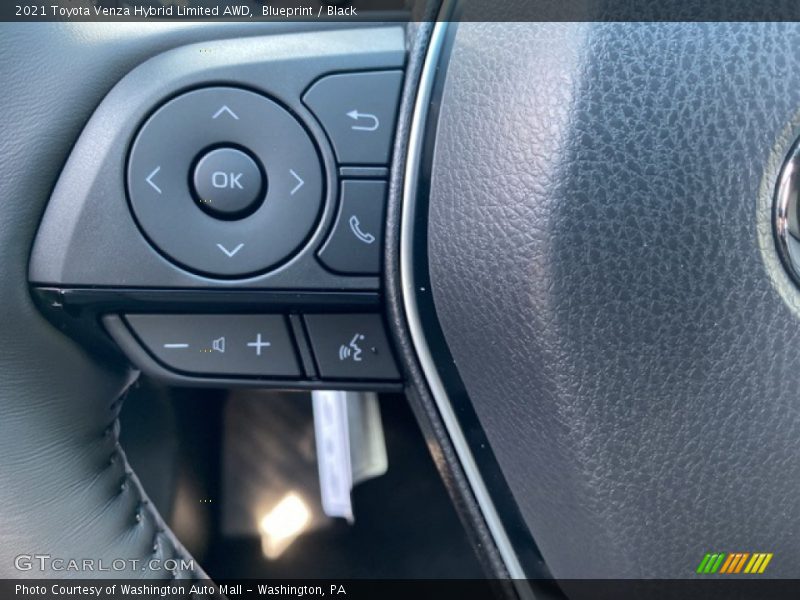 Blueprint / Black 2021 Toyota Venza Hybrid Limited AWD