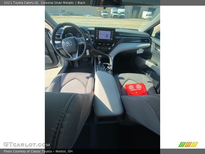 Celestial Silver Metallic / Black 2021 Toyota Camry LE