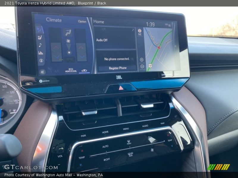 Blueprint / Black 2021 Toyota Venza Hybrid Limited AWD