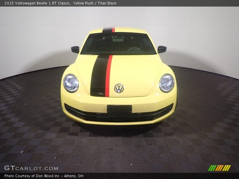 Yellow Rush / Titan Black 2015 Volkswagen Beetle 1.8T Classic