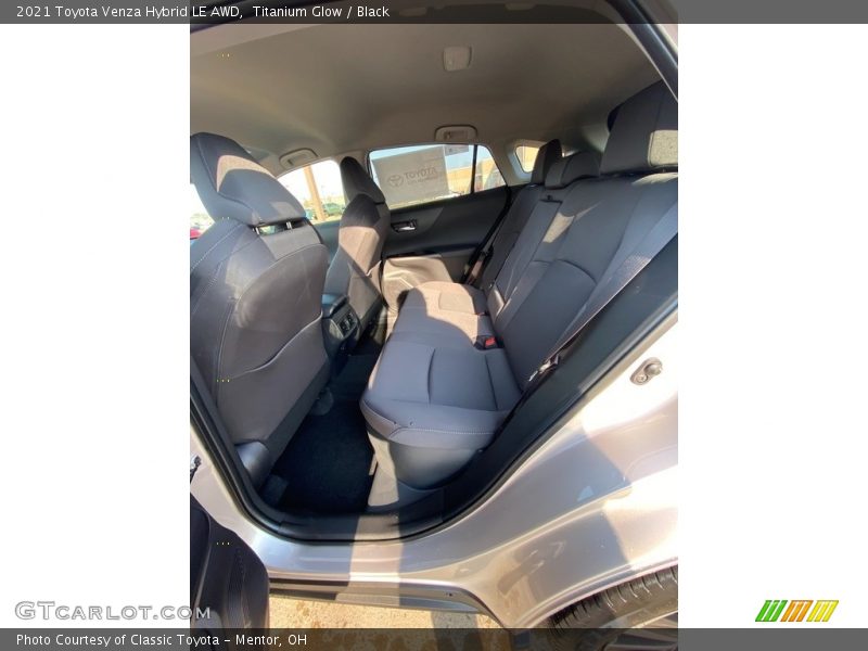 Titanium Glow / Black 2021 Toyota Venza Hybrid LE AWD