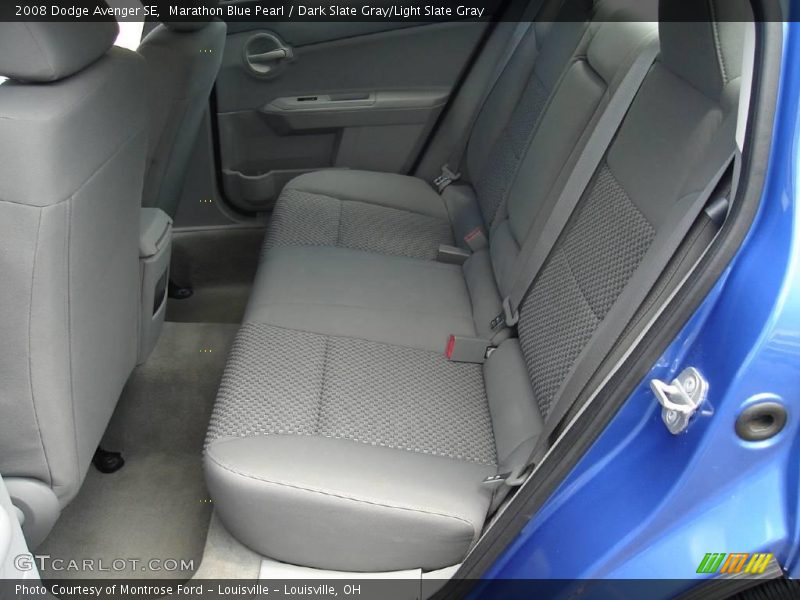Marathon Blue Pearl / Dark Slate Gray/Light Slate Gray 2008 Dodge Avenger SE