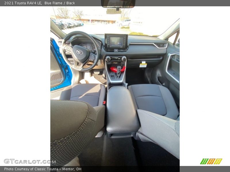 Blue Flame / Black 2021 Toyota RAV4 LE