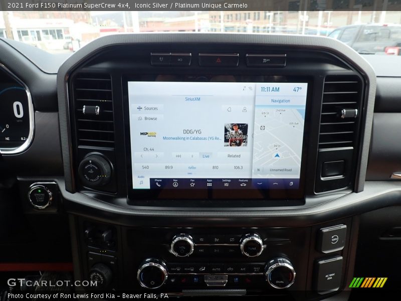 Iconic Silver / Platinum Unique Carmelo 2021 Ford F150 Platinum SuperCrew 4x4