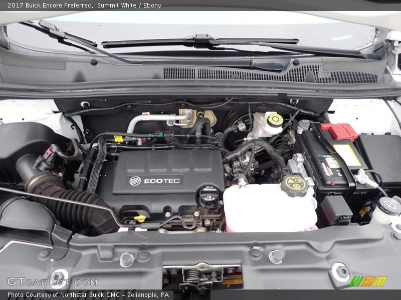 Summit White / Ebony 2017 Buick Encore Preferred