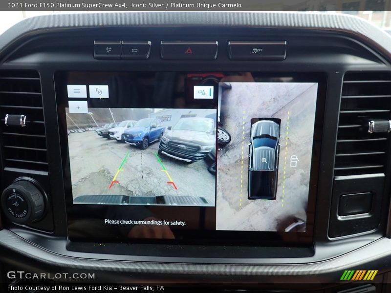 Iconic Silver / Platinum Unique Carmelo 2021 Ford F150 Platinum SuperCrew 4x4