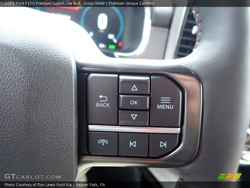 Iconic Silver / Platinum Unique Carmelo 2021 Ford F150 Platinum SuperCrew 4x4