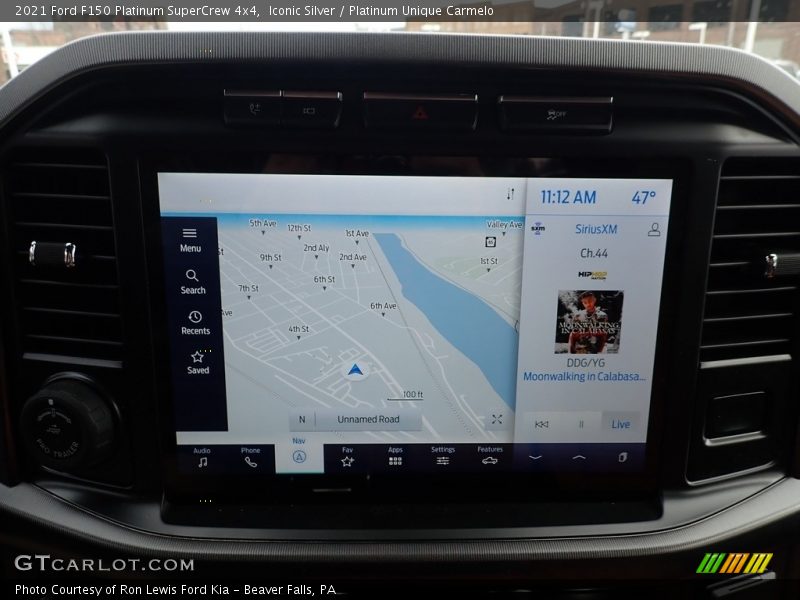 Iconic Silver / Platinum Unique Carmelo 2021 Ford F150 Platinum SuperCrew 4x4