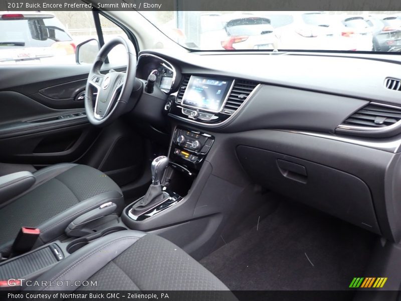 Summit White / Ebony 2017 Buick Encore Preferred