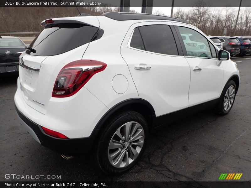 Summit White / Ebony 2017 Buick Encore Preferred