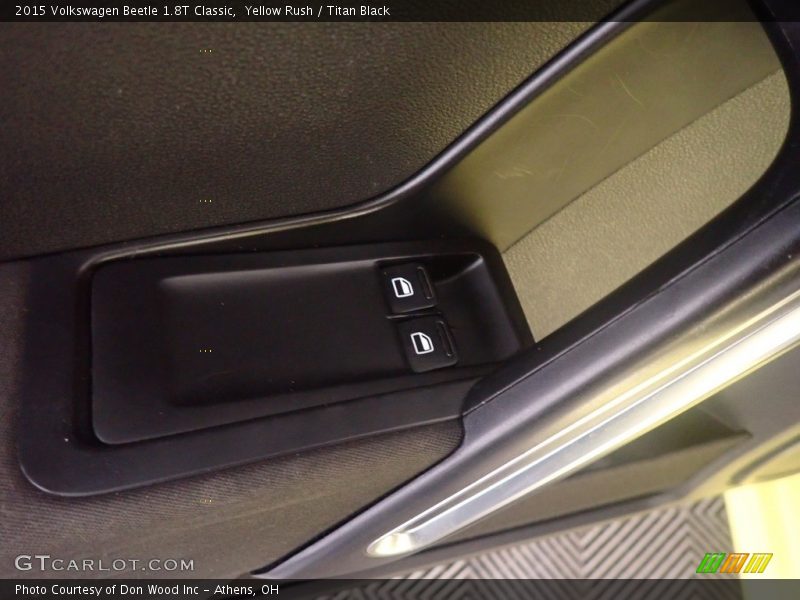 Yellow Rush / Titan Black 2015 Volkswagen Beetle 1.8T Classic