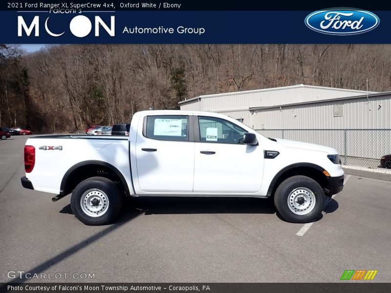 Oxford White / Ebony 2021 Ford Ranger XL SuperCrew 4x4