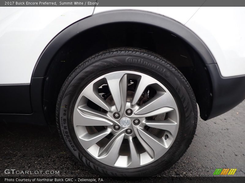 Summit White / Ebony 2017 Buick Encore Preferred