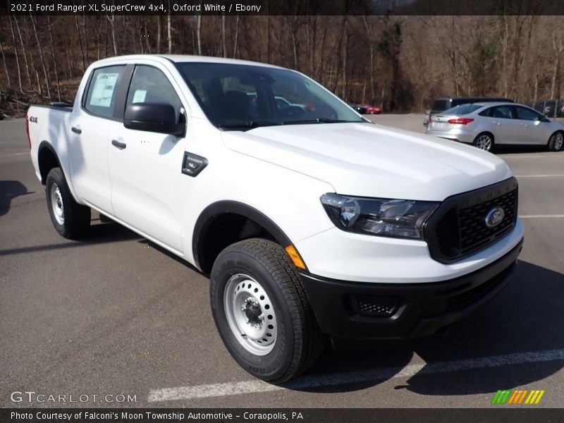 Oxford White / Ebony 2021 Ford Ranger XL SuperCrew 4x4
