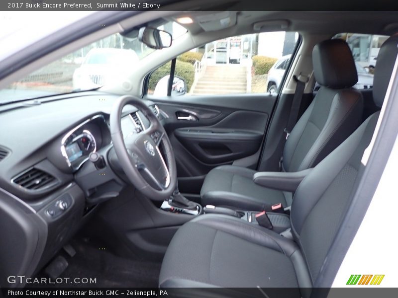 Summit White / Ebony 2017 Buick Encore Preferred